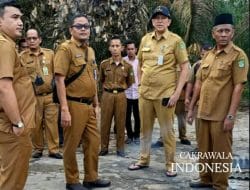 Tinjau Korban Kebakaran di Rambah Hilir, Dinas PUPR PKPP Riau Akan Bangun 7 Unit RLH