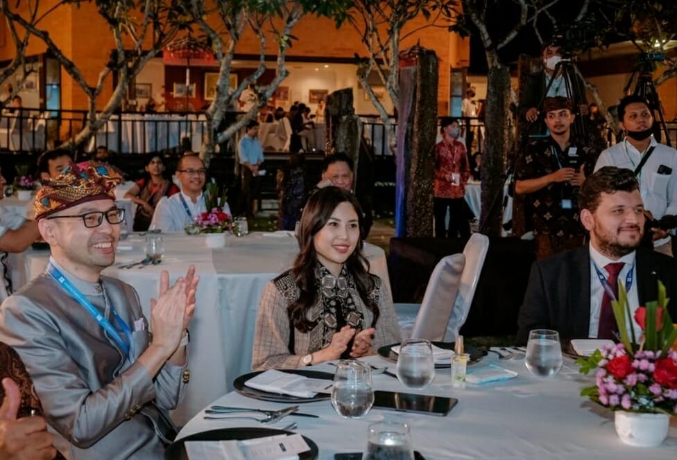 Wamenparekraf Angela Tanoesoedibjo Hadiri Welcoming Dinner Delegasi WCCE di Museum Pasifika Bali