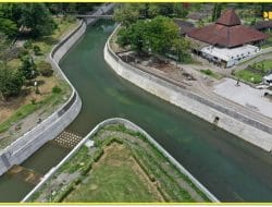 Kementerian PUPR Bangun Groundsill Sungai Opak, Lindungi Kawasan Candi Prambanan