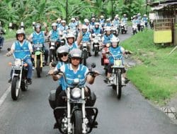 Kenalkan Gaya Hidup Ramah Lingkungan, Jajaran PLN Konvoi Motor Listrik di Yogyakarta