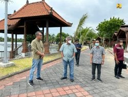 Optimalkan Program OPOR Infrastruktur PUPR, Menteri Basuki Tinjau Konservasi Hutan Mangrove Tahura Pasca KTT-G20 di Bali