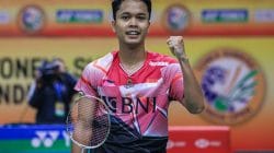 Tunggal Putra Anthony Ginting Rebut Tiket ke Semifinal Turnamen Bulutangkis India Terbuka 2023