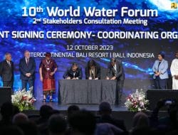 Pemerintah Indonesia Tandatangani Empat Kerja Sama Regional Menuju 10th World Water Forum 2024