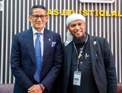 Jumpa Sandiaga Uno, Herizal Kenang Kisah Pembangunan Masjid Istiqlal Osaka, Minta Endorse hingga Terkumpul Rp 9 Miliar