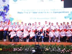 Wamenaker Lepas Delegasi Indonesia ke  Worldskills Asia di Abu Dhabi