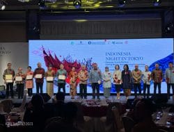 Dubes Heri Akhmadi Anugerahkan Ambassador Award pada Acara ‘Indonesia Night in Tokyo 2023′