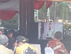 Deklarasi Tertib Berlalulintas Polda Riau Wujudkan Pemilu Damai Yang Berkeselamatan 2024