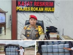 Polres Rohul Amankan 3 Ton BBM Subsidi di Tambusai, 1 Pelaku Ditangkap
