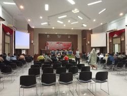 KPU Kampar Gelar Simulasi Rapat Pleno Rekapitulasi Hasil Penghitungan Perolehan Suara dan Penetapan Hasil Pemilu Tahun 2024