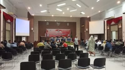 KPU Kampar Gelar Simulasi Rapat Pleno Rekapitulasi Hasil Penghitungan Perolehan Suara dan Penetapan Hasil Pemilu Tahun 2024